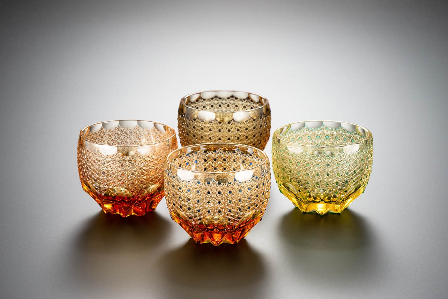 ぐい呑「菊籠目」