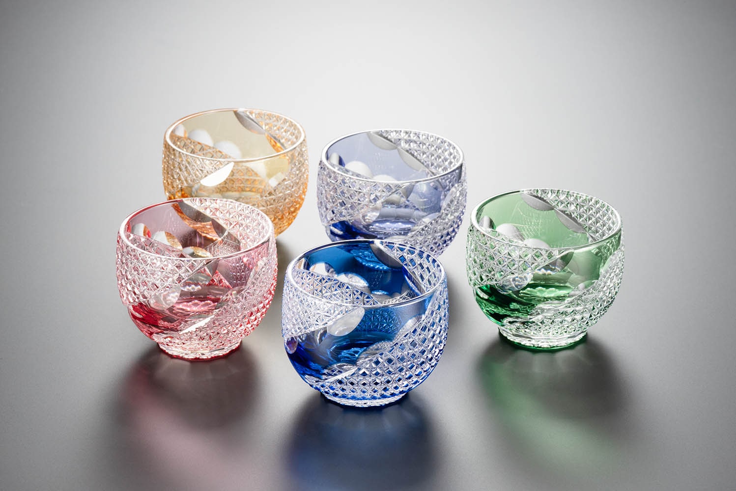 ぐい呑「麻の葉巻」