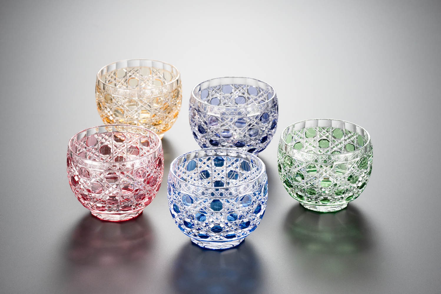 ぐい呑「八角籠目」