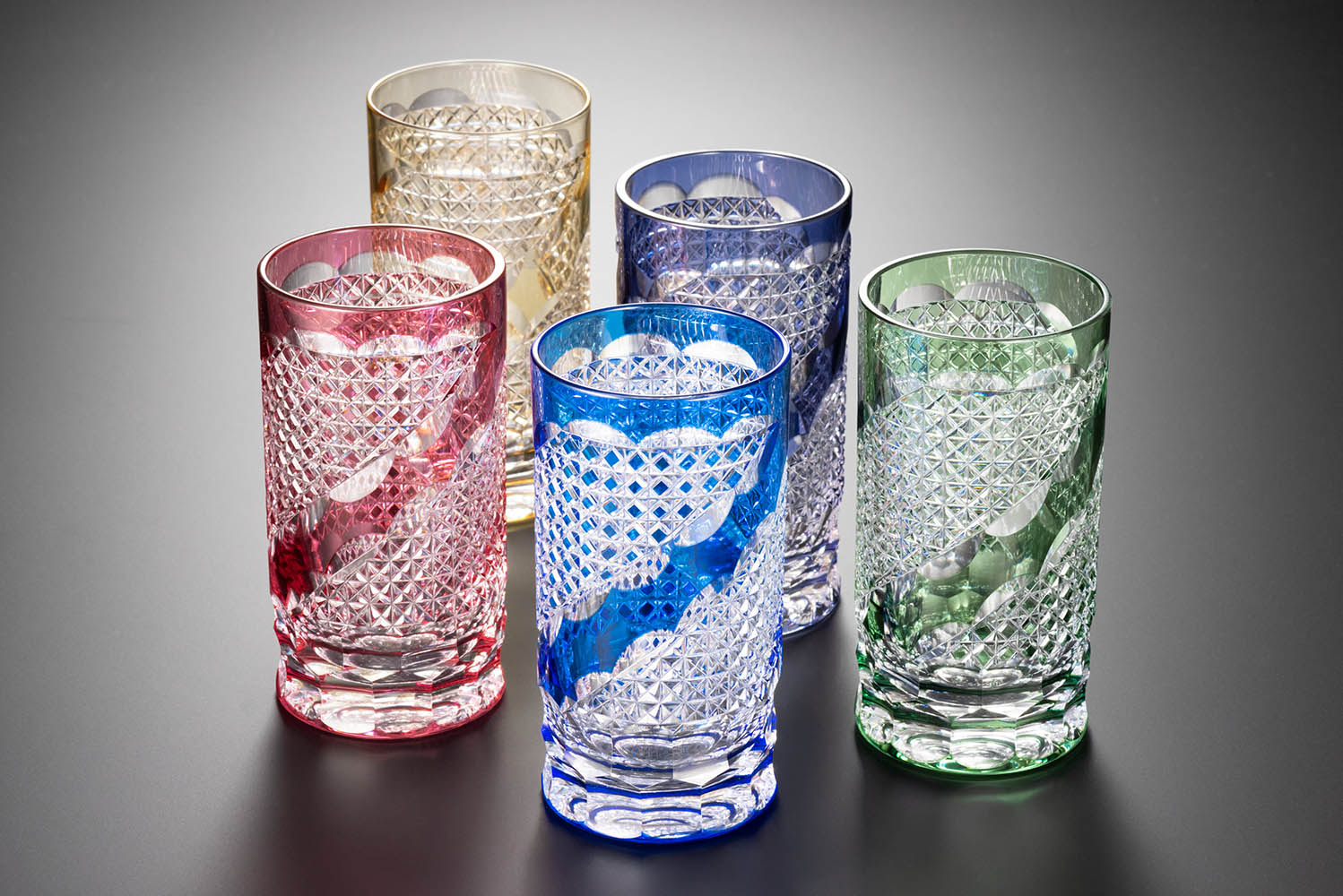 タンブラー「麻の葉巻」